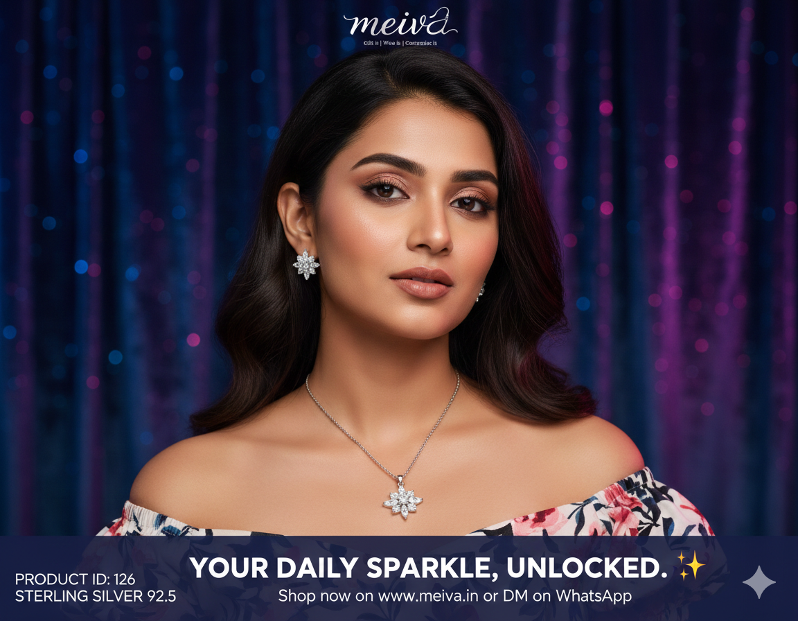 Bloom Energy: The Starburst Pendant Set ✨ - PS135