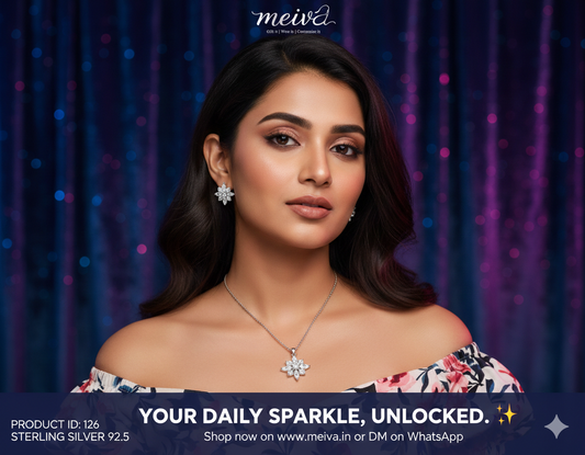 Bloom Energy: The Starburst Pendant Set ✨ - PS135