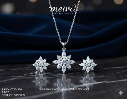 Bloom Energy: The Starburst Pendant Set ✨ - PS135